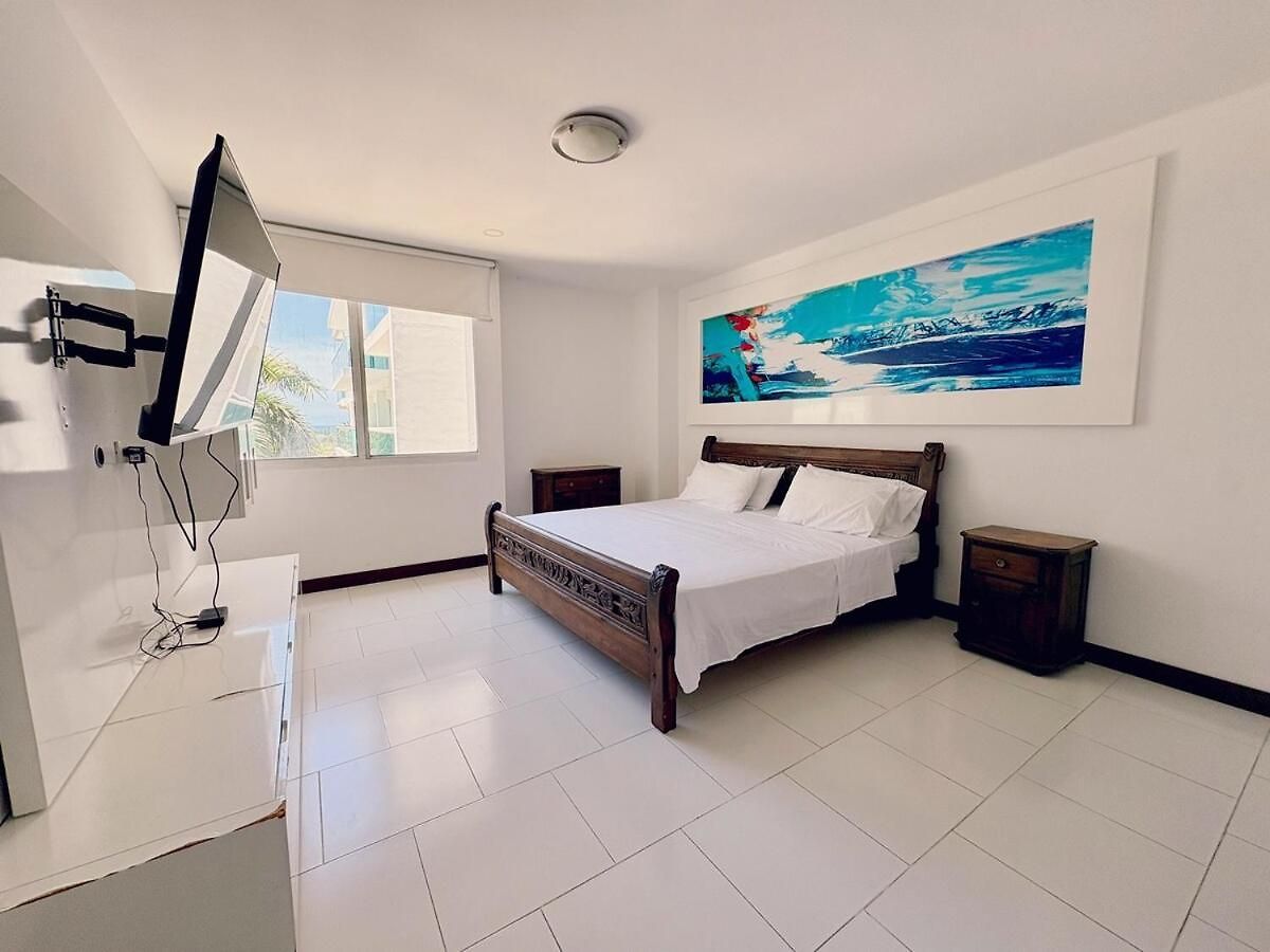 Apartamento Experiencia Frente Al Mar Con Piscina Y Playa En Morros 922 Cartagena