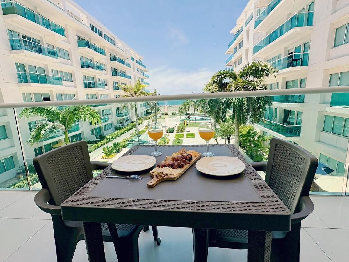 Apartamento Experiencia Frente Al Mar Con Piscina Y Playa En Morros 922 *