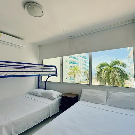 Experiencia Frente Al Mar Con Piscina Y Playa En Morros 922 Apartamento Cartagena