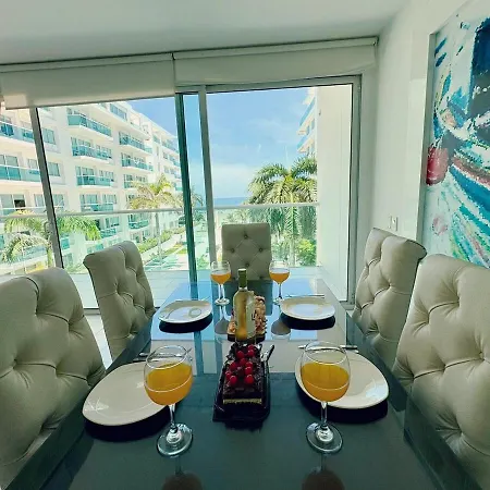 Experiencia Frente Al Mar Con Piscina Y Playa En Morros 922 Apartamento *