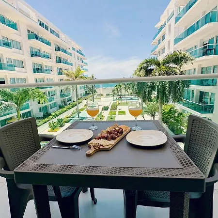 Apartamento Experiencia Frente Al Mar Con Piscina Y Playa En Morros 922 *
